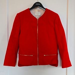 Bright red Sandro blazer